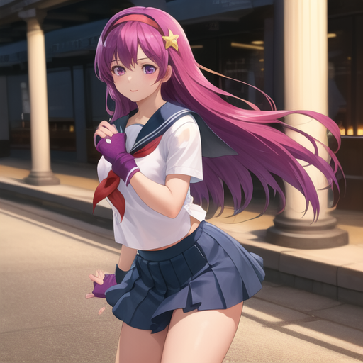 03890-2459040571-(masterpiece, best quality_1.2),illustration,8k,hd,1girl,solo,upper body,gloves,school uniform,fingerless gloves,hairband,long h.png